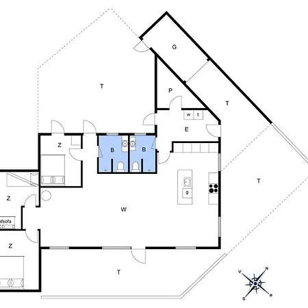 Prázdninový dům Bl1573-blokhus-soren-tjenersvej-3 *