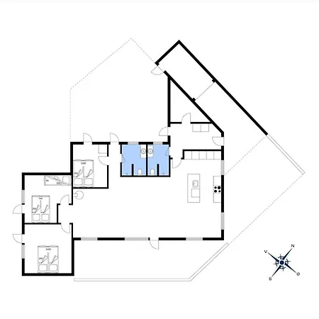Holiday home Bl1573-blokhus-soren-tjenersvej-3 *