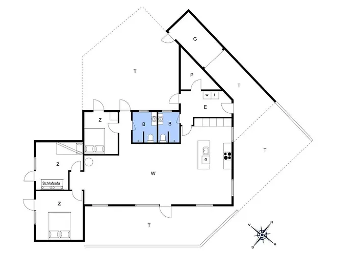 Сasa de vacaciones Bl1573-blokhus-soren-tjenersvej-3 *